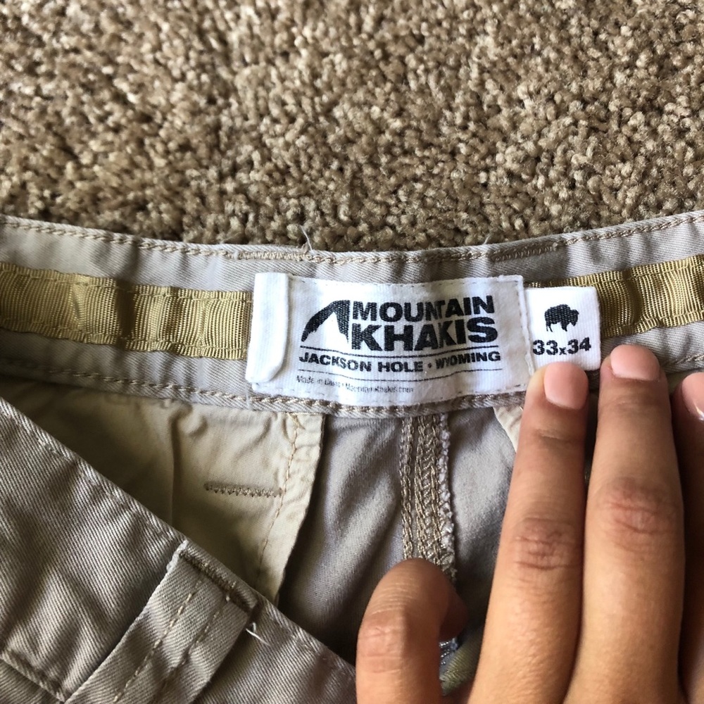 Men’s Mountain Khaki 33x34 Relaxed Fit